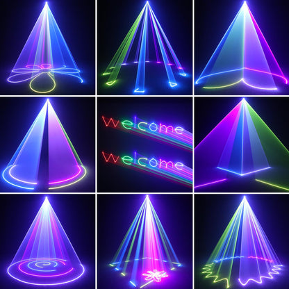 Glowingstage Discolicht Partylicht 3D Animationslicht – Bluetooth App