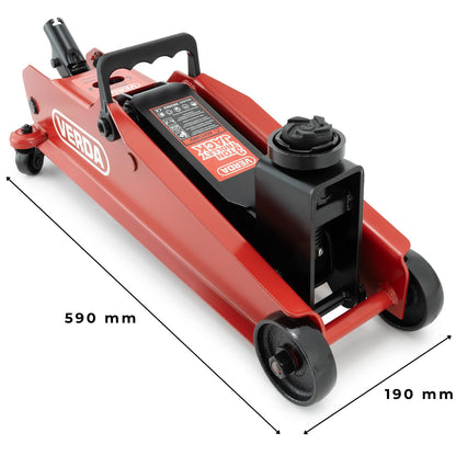 Hydraulischer Rangierwagenheber 3T SUV – Hub 192-530 mm SN3063