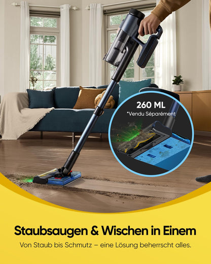 Vexilar V12 Akku-Stielstaubsauger, kabellos, 50 kPa, 450 W