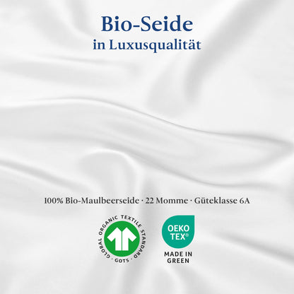 RENESSY Bio-Seidenkissenbezug 80x80 cm – Off-White 22 Momme