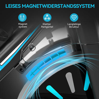 Advamsoler Ergometer Heimtrainer - Magnetischer Widerstand