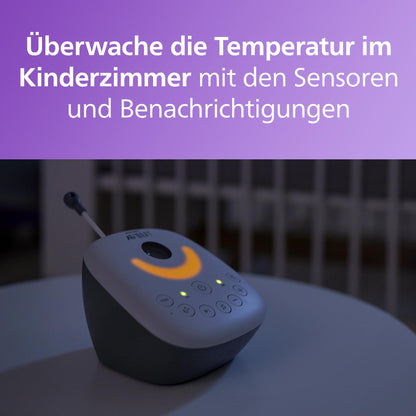 Philips Avent Audio Babyphone SCD733/26 DECT - weiss