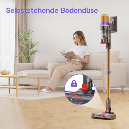 Aodebiao V16 Akku-Staubsauger 600 W, kabellos, mit LED-Touchscreen