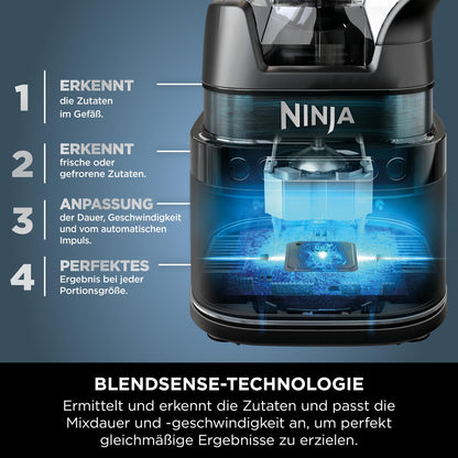 Ninja 2-in-1 Detect Power Mixer Pro TB301EU Schwarz