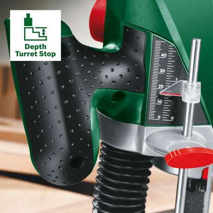 Bosch POF 1200 AE Oberfräse - 1200W, variable Drehzahl