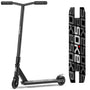 SOKE GO! Stunt Scooter mit ABEC-9 Kugellagern, schwarz – Tretroller mit zwei PU-Rollen und Y-Lenker
