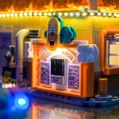 LocoLee Licht Set für Lego 10352 The Simpsons Krusty Burger