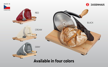 Zassenhaus Retro Brotschneidemaschine 18/8 Edelstahl - 072082