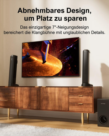 ULTIMEA Apollo S50 2025 4.1 TV Soundbar – 2-in-1 teilbar