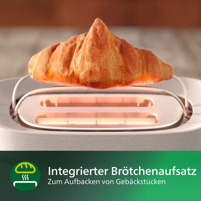 Philips Toaster Eco Conscious Edition HD2640/10, 2 Scheiben