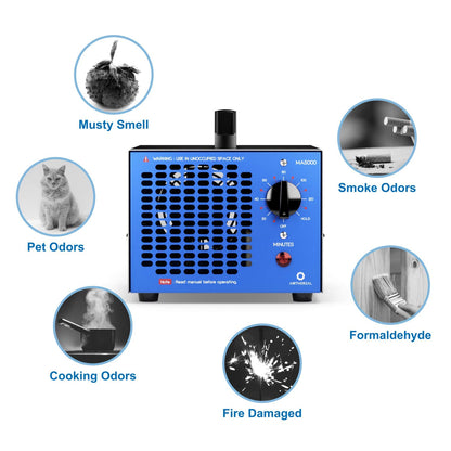 Airthereal MA5000 Ozongenerator – Geruchskiller für bis zu 300m²