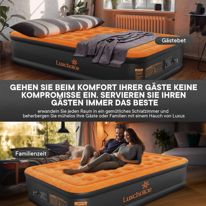 Luxchoice Luftbett Gästebett 1 Person selbstaufblasend mit E-Pumpe