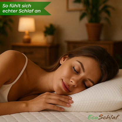 EcoSchlaf AirFlow Kopfkissen – ergonomisches Nackenkissen