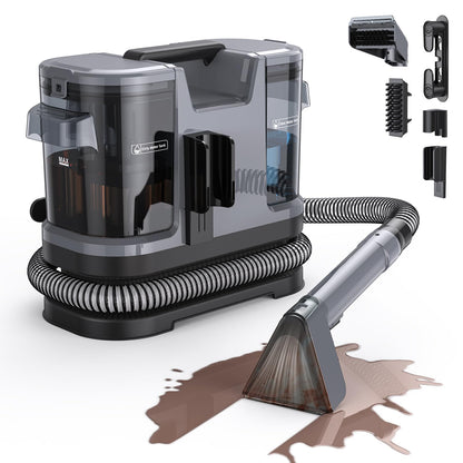 Lubluelu Nasssauger Polsterreiniger 600 W für Teppich, Sofa & Auto – mit 1,7 m Schlauch