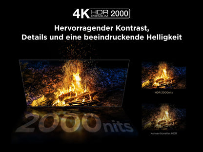 TCL 50Q7C QLED Mini LED Fernseher 4K Google TV - 50 Zoll