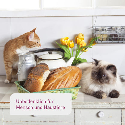 Plantura Schlupfwespen gegen Lebensmittelmotten – 18 Karten Komplett-Lösung