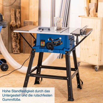 Scheppach HS110 2000W Tischkreissäge – inkl. Untergestell