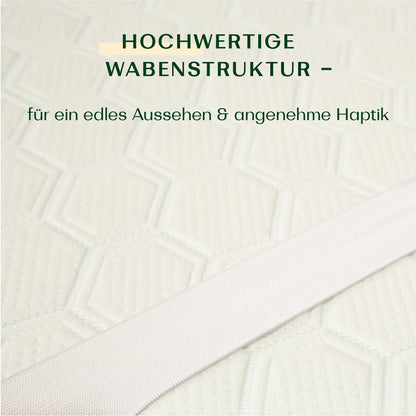 Wendre Topper Bezug 180x200 cm, 3-seitiger Reissverschluss, waschbar