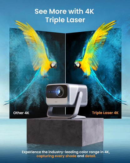 JMGO N1S Pro 4K Triple Laser Beamer - Smart Projektor