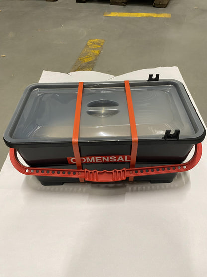 COMENSAL Fliesenwaschset Profi XL 24L – 15-teilig, Räder