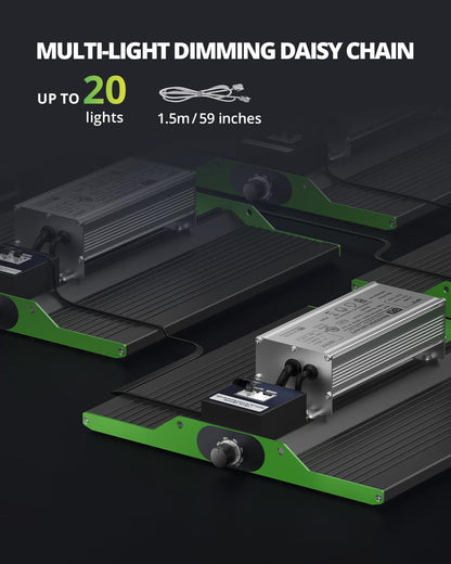 VIPARSPECTRA P1000 LED Grow Lampe 2024 Vollspektrum