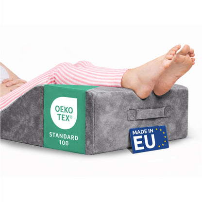 Dreamzie Venenkissen – Beinhochlagerungskissen mit Memory-Schaum