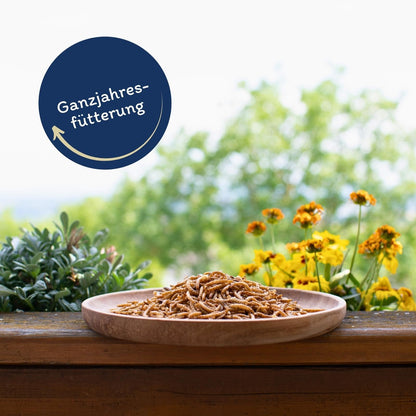 Lyra Pet® Mehlwürmer getrocknet Protein-Vogelfutter 10 kg