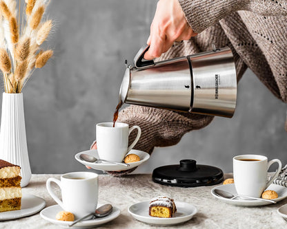 Rommelsbacher EKO 364/E Elektrischer Espresso Kocher 2-4 Tassen