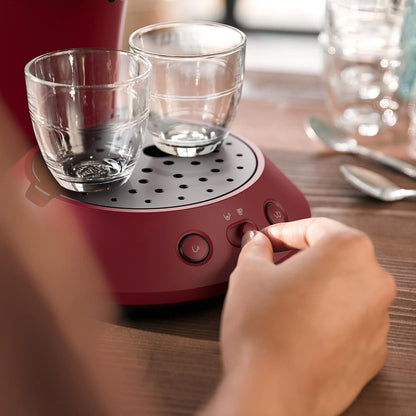 Philips Senseo Original Plus Kaffeepadmaschine - rot CSA210/90
