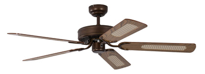 Pepeo Potkuri Deckenventilator - Bronze Antik 132cm ohne Beleuchtung