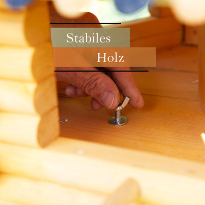 Deko-Shop-Hannusch V13 Luxus Vogelhaus mit Ständer Solar Anthrazit