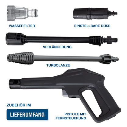 HYUNDAI HPW2400CRE Hochdruckreiniger - 195 bar / 2400 W