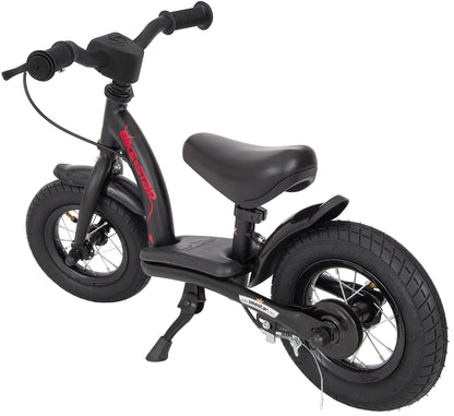 BIKESTAR Classic Kinderlaufrad - 10 Zoll Schwarz Matt