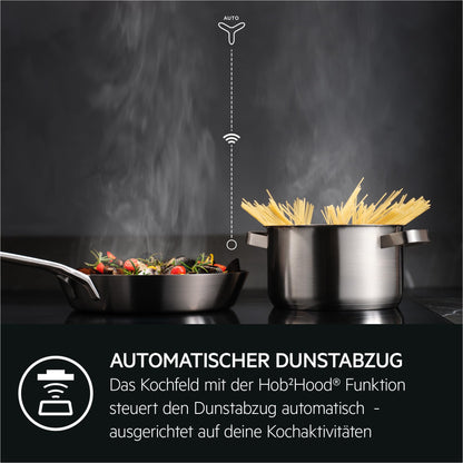 AEG Induktionskochfeld autark TO64IA0AXB 60 cm, 4 Flex-Kochzonen