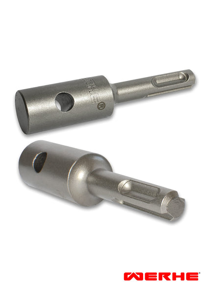 WERHE Erdbohrer Ø 60 mm, 80 cm mit SDS Plus Adapter für Bohrmaschine