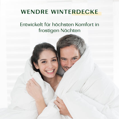 WENDRE Winter Bettdecke 135x200 cm – 300 GSM Mikrofaser