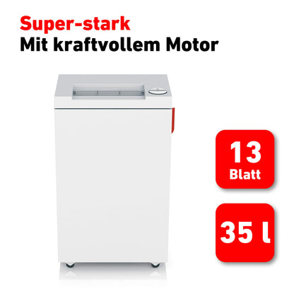 IDEAL 2445 Aktenvernichter - P-4 Partikelschnitt
