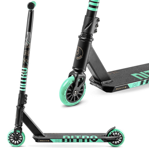 Movino Nitro Stunt Scooter mit 100 mm Rollen und ABEC-9