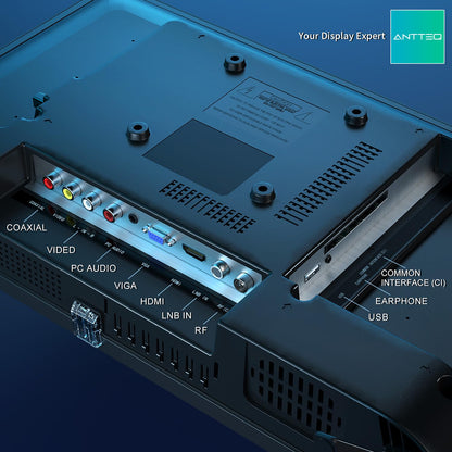 Antteq Essential Series 24 Zoll HD LED TV mit Triple Tuner