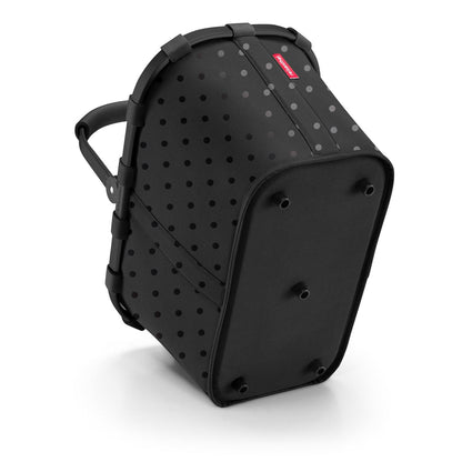 reisenthel carrybag frame glossy dots black Einkaufskorb 22 l