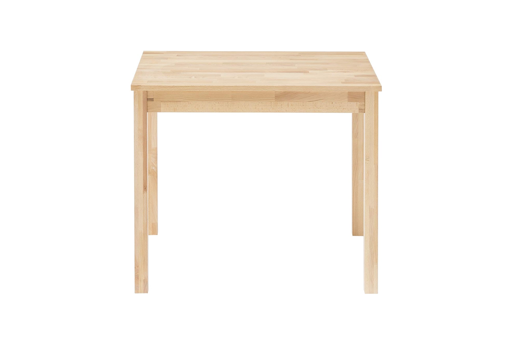 Robas Lund Esszimmertisch Alfons Kernbuche Natur 70x70 cm. Quadratischer Tisch aus Kernbuche Naturholz. Dient als Essplatz.