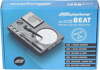 Stylophone BEAT – kompakte Drum Machine mit Stylus und Lautsprecher