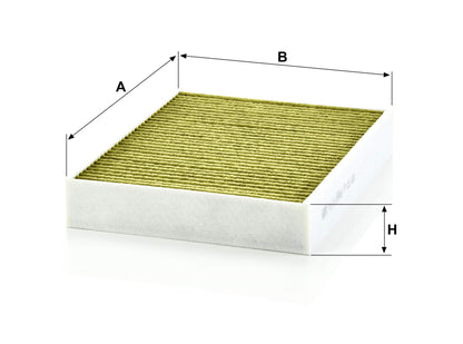 MANN-FILTER FP 25 001 Innenraumfilter FreciousPlus Pollenfilter