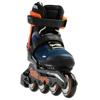 Rollerblade Microblade Inline Skate - Blu Notte/Arancio 21