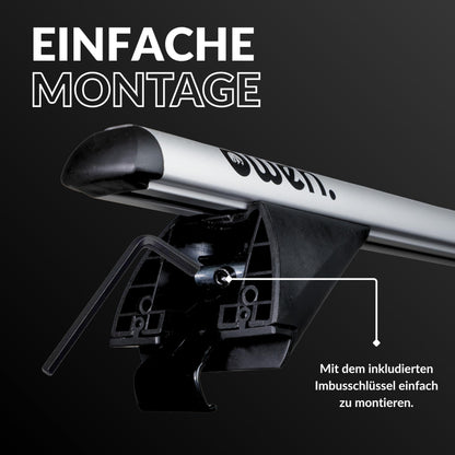 Owen 3.0 Dachträger Universal 120cm - Bündige Reling