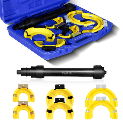 CCLIFE Federspanner McPherson - Stossdämpfer Werkzeug 300mm DIB: Zwei Klauen. Komprimiert McPherson Federbeine für Dämpferwechsel.