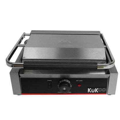 KuKoo Panini Elektrogrill 1/2 glatt-1/2 gerillt 2200W