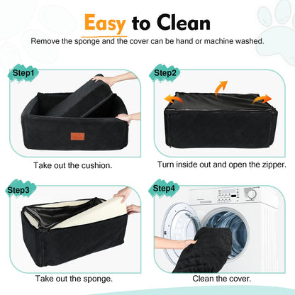 PetCare Hunde Autositz – Rücksitz für mittlere & grosse Hunde