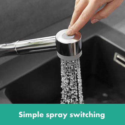 hansgrohe Talis M54 Küchenarmatur - Ausziehbar, Chrom