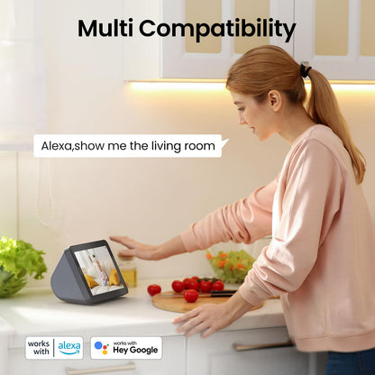 Cinnado D1 WLAN Babyphone Kamera 2K 360° Baby/Haustier - Set 2